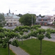 pohled do n�m�st� z pokoj�